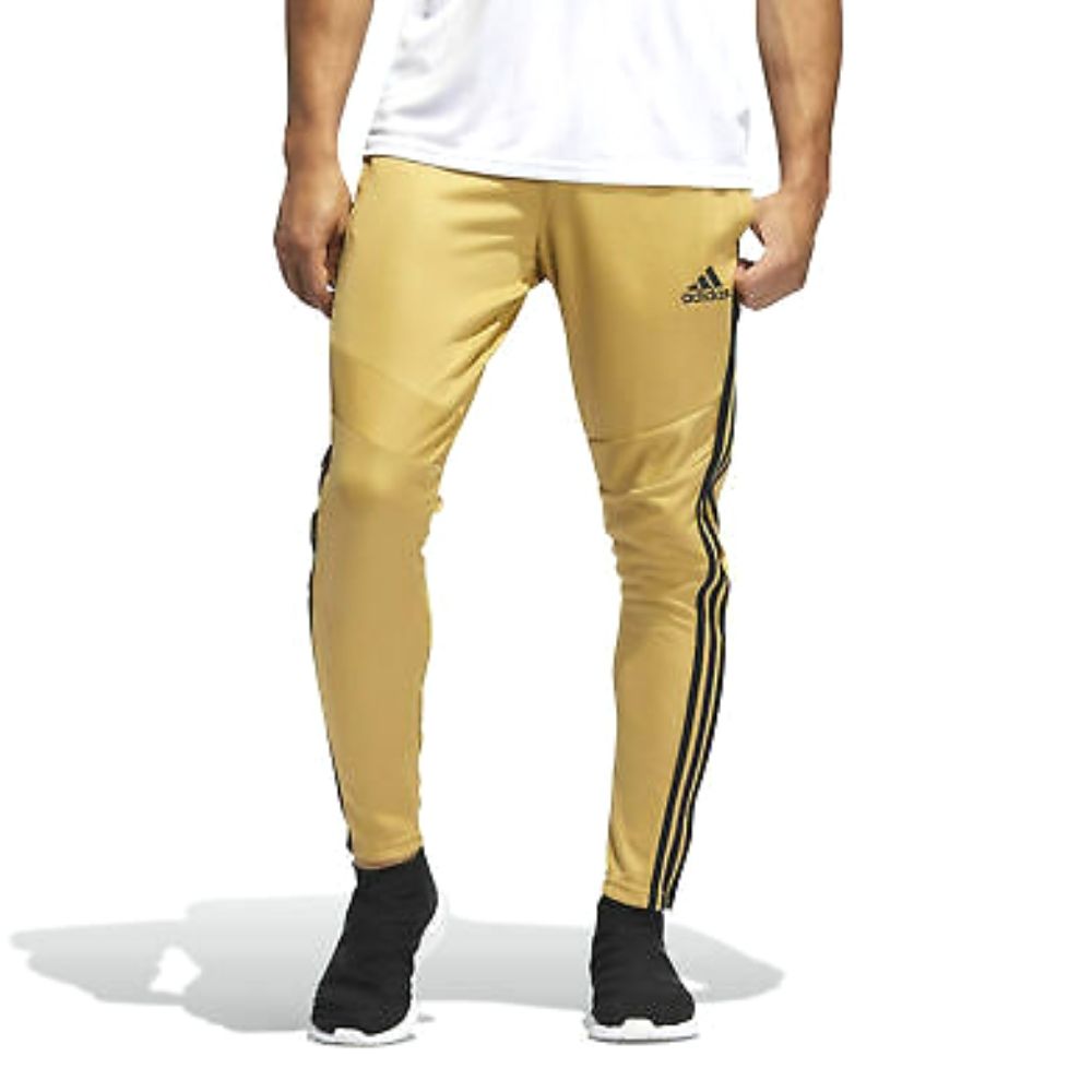 Pants Deportivo Adidas Tiro 19 Dorado Mostaza Hombre Original DZ6173
