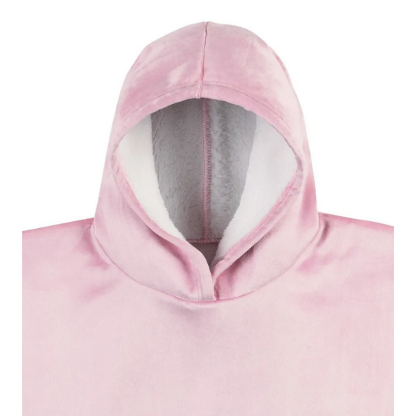 Sudadera Gigante de Borrega Esquimo Rosa