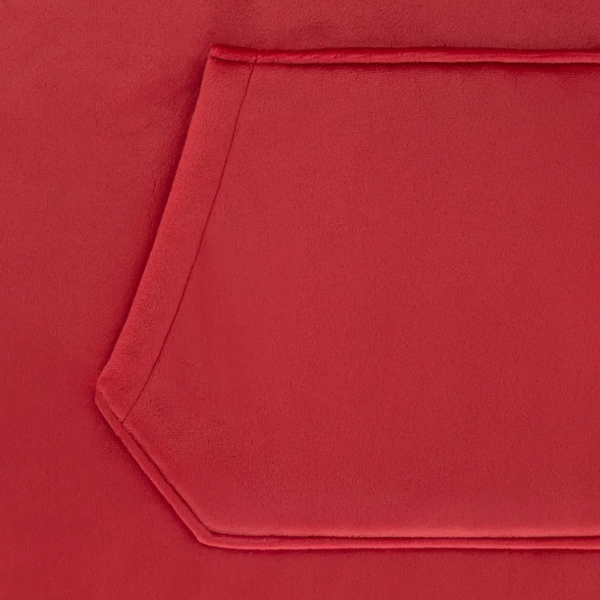 Sudadera Gigante de Borrega Esquimo Rojo