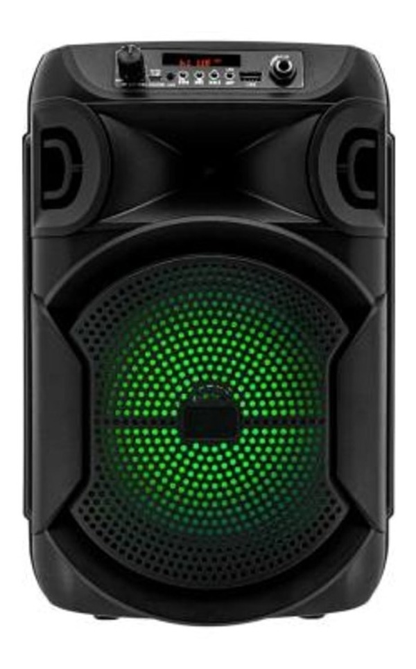 Bocina Portatil Alien Pro Blak Bluetooth & Batería Recargable - Negro