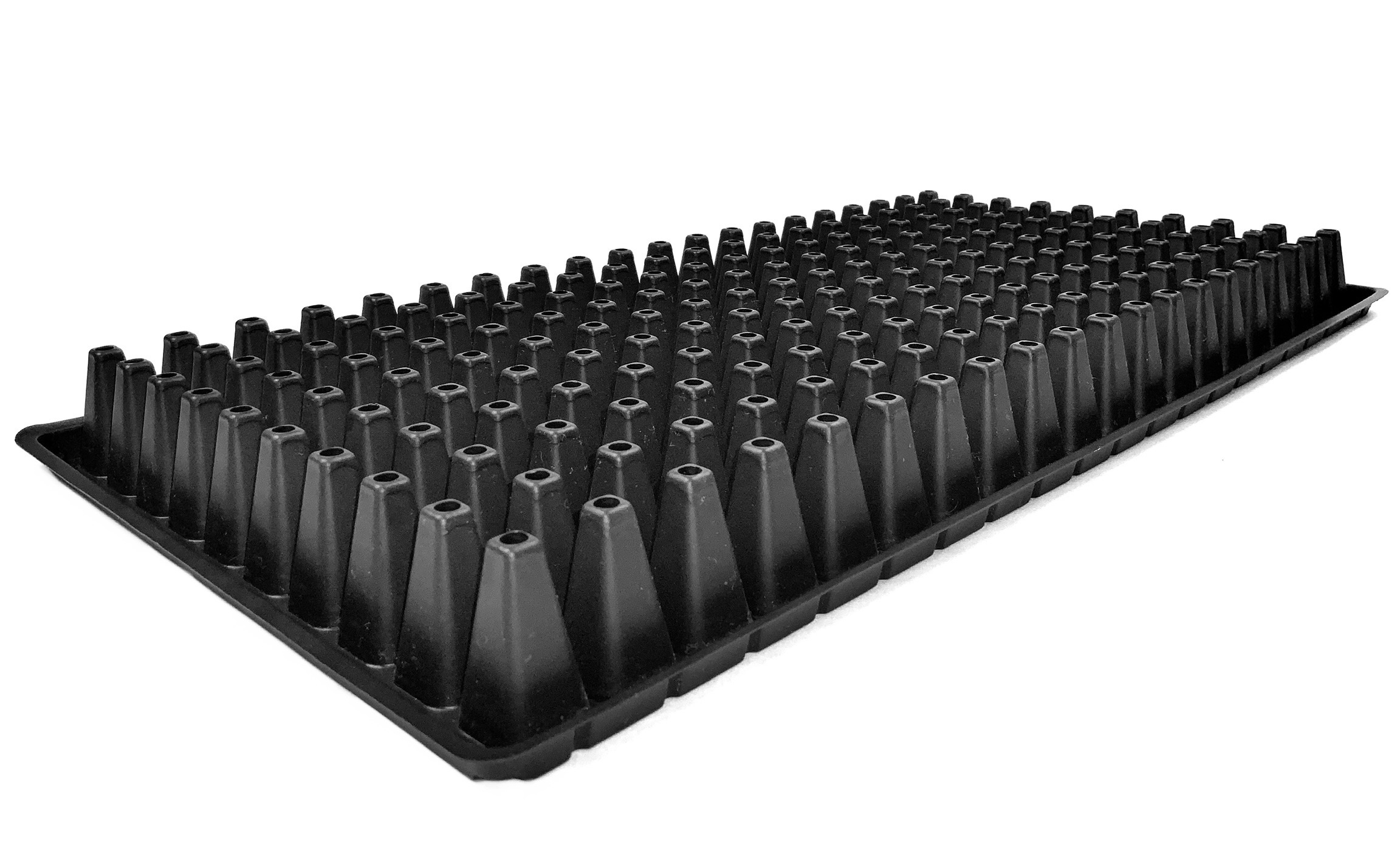 Caja con 100 Charolas/Semilleros 200 Cavidades para Germinación