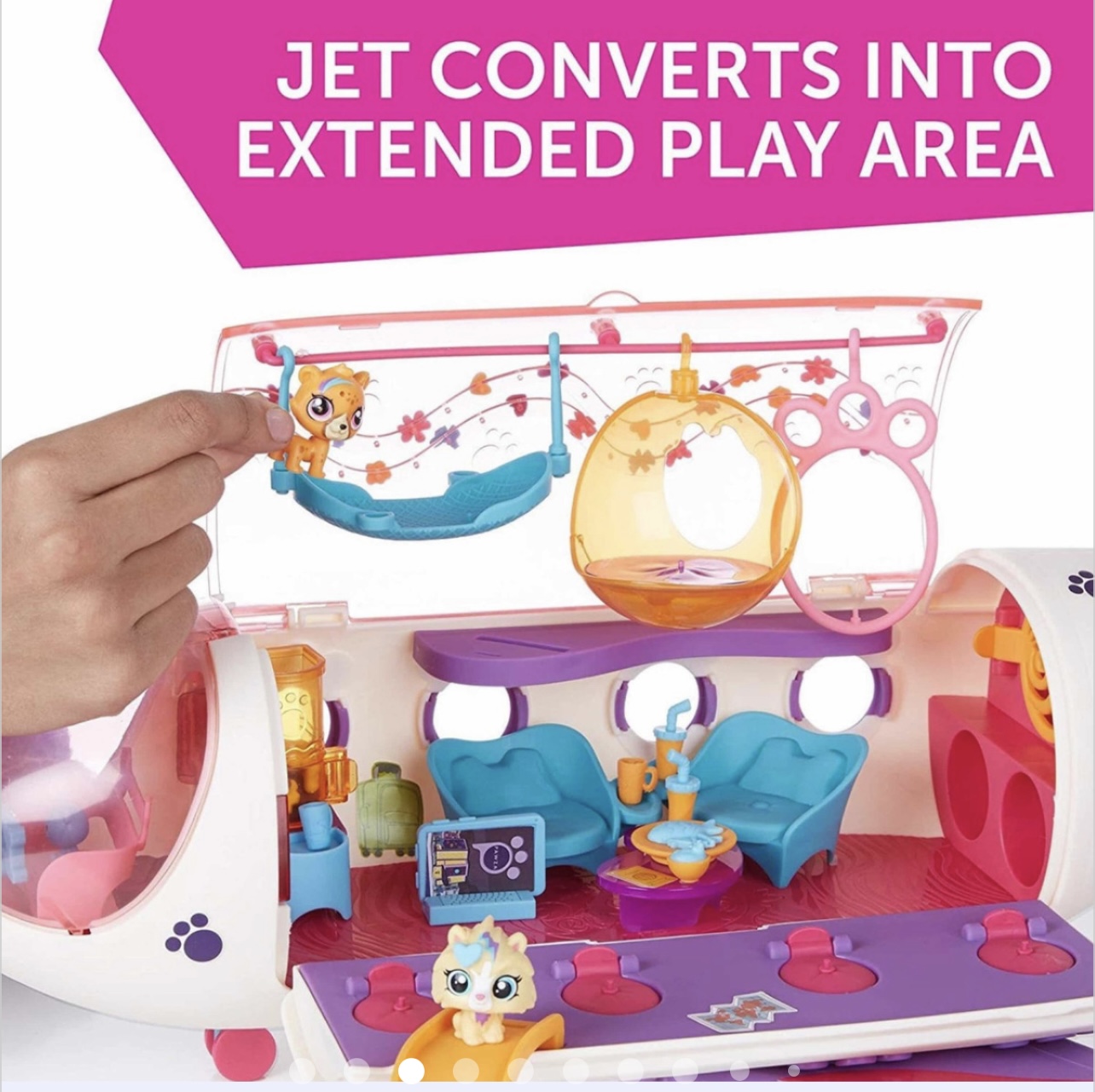 Littlest Pet Shop Pet Jet Playset Hasbro