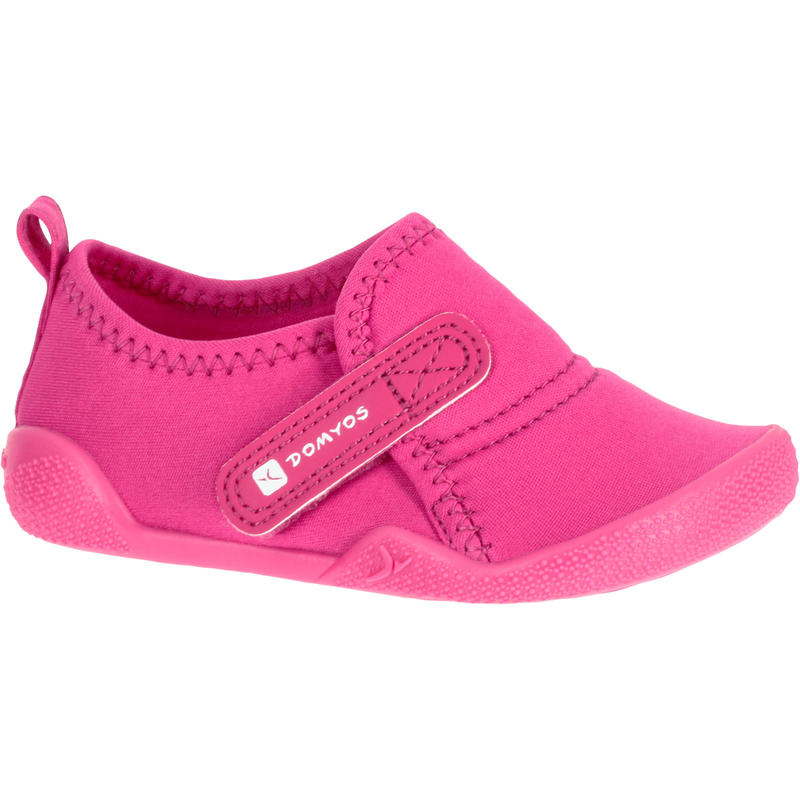 ZAPATOS TENIS BEBE CAMINAR NIÑA NIÑO NEOPRENO PRIMEROS PASOS VELCRO ANTIDERRAPANTES ROSA AZUL