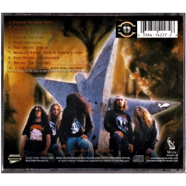 CD Cannibal Corpse ~ Tomb of the mutilated