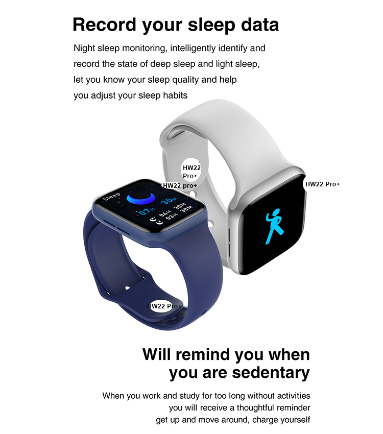 Smartwatch HW22 PRO CARGA INALAMBRICA By NS Tech Rojo