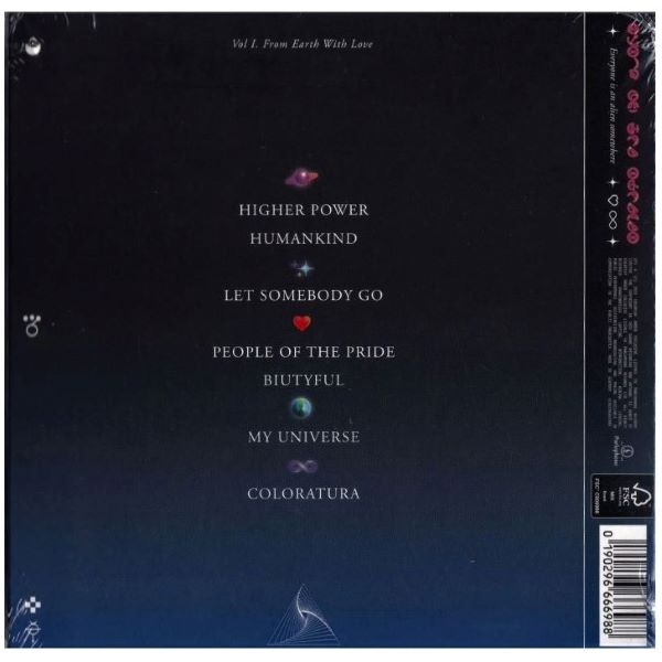 CD Coldplay ~ Music of the spheres (importado)