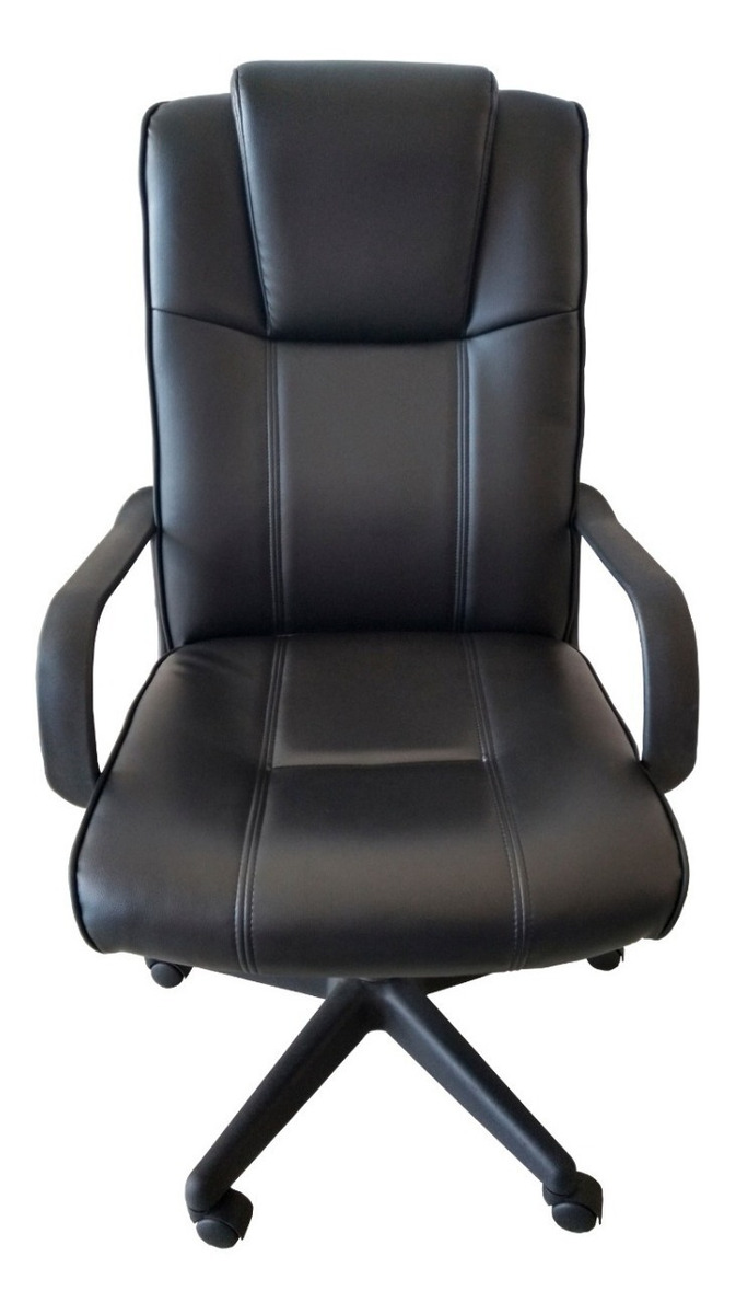 Silla Ejecutiva Ergonómica Acabado En Vinipiel Para Trabajo