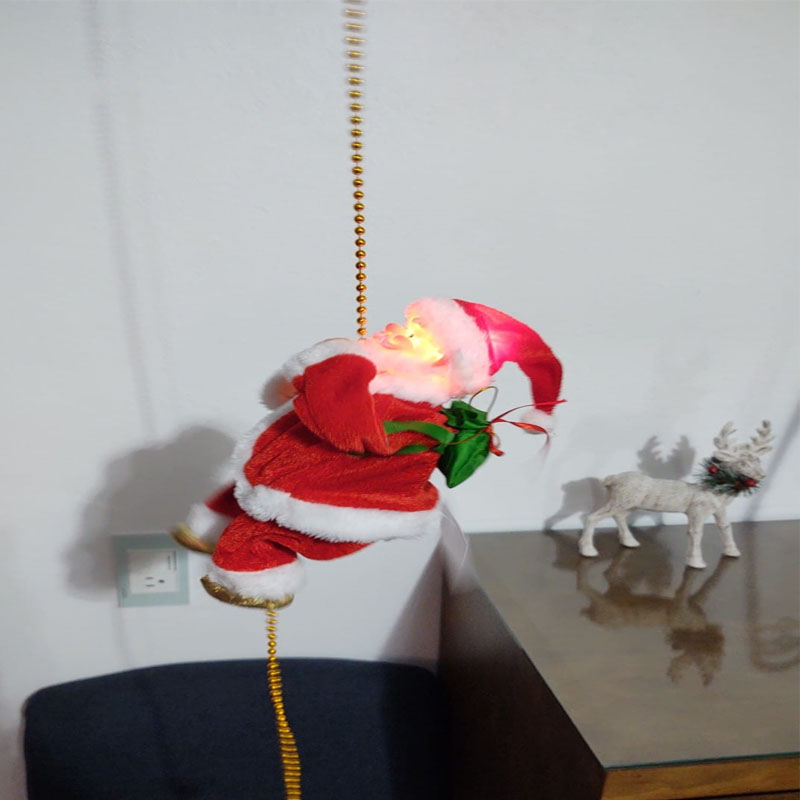 Santa Claus con cuerda MM
