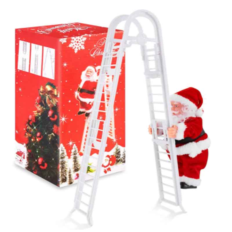 Santa Claus con escalera MM