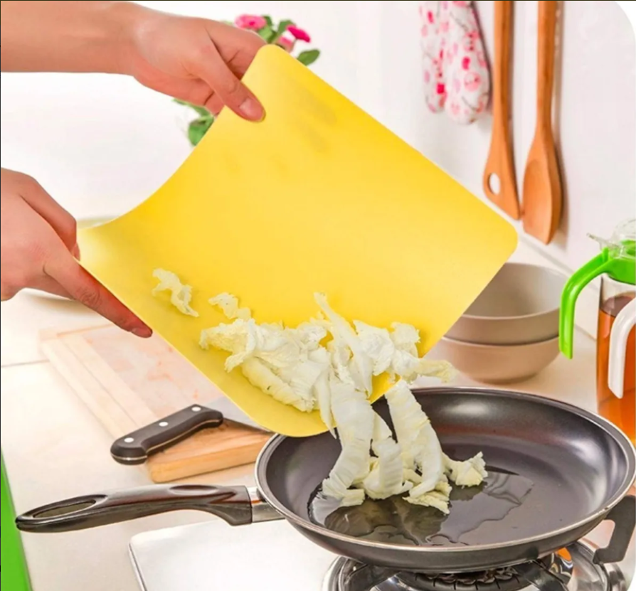 Tablas Para Picar Comida Plástico,  Flexible 4 Piezas