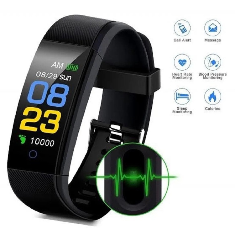 BRAZALETE INTELIGENTE SMARTBAND PULSERA BLUETOOTH FITNESS