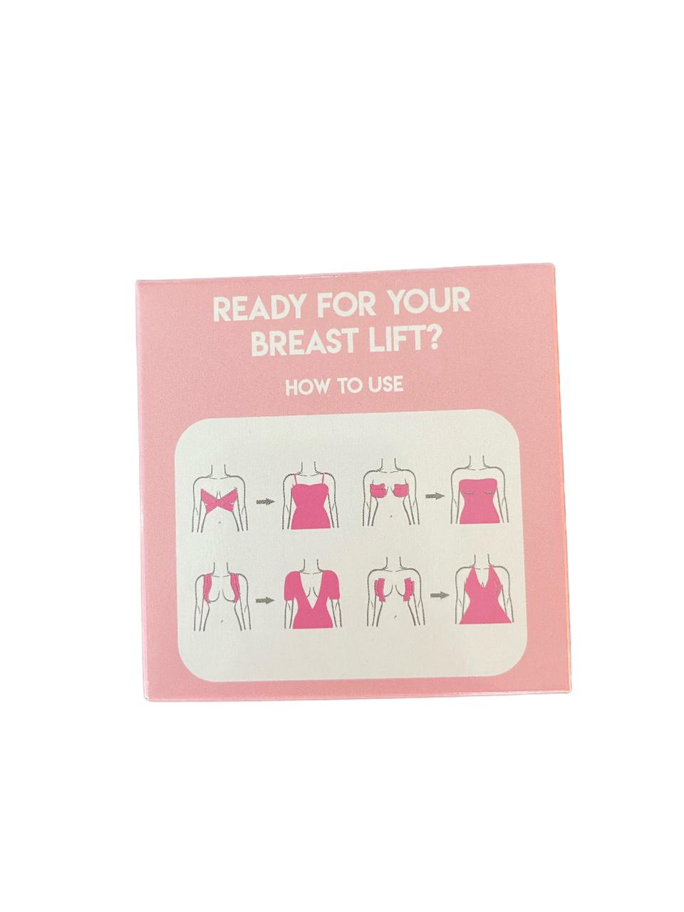 Cinta adhesiva levanta busto boob tape, para mujer color piel venda adherible de algodón para levantamiento de busto sin brasier ideal para lucir blusas, vestidos o Bikinis