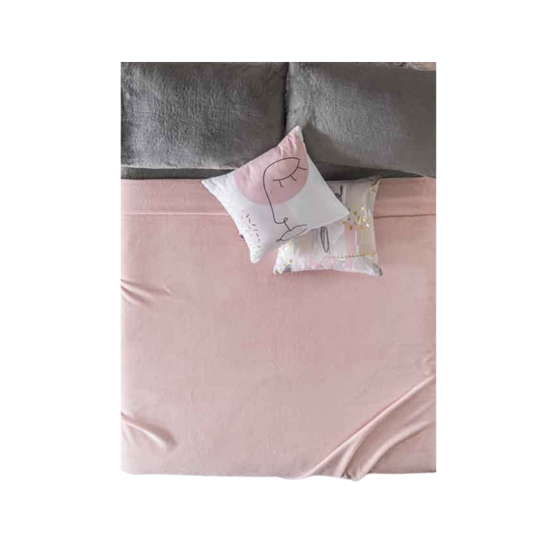 COBERTOR LIGERO ROSA