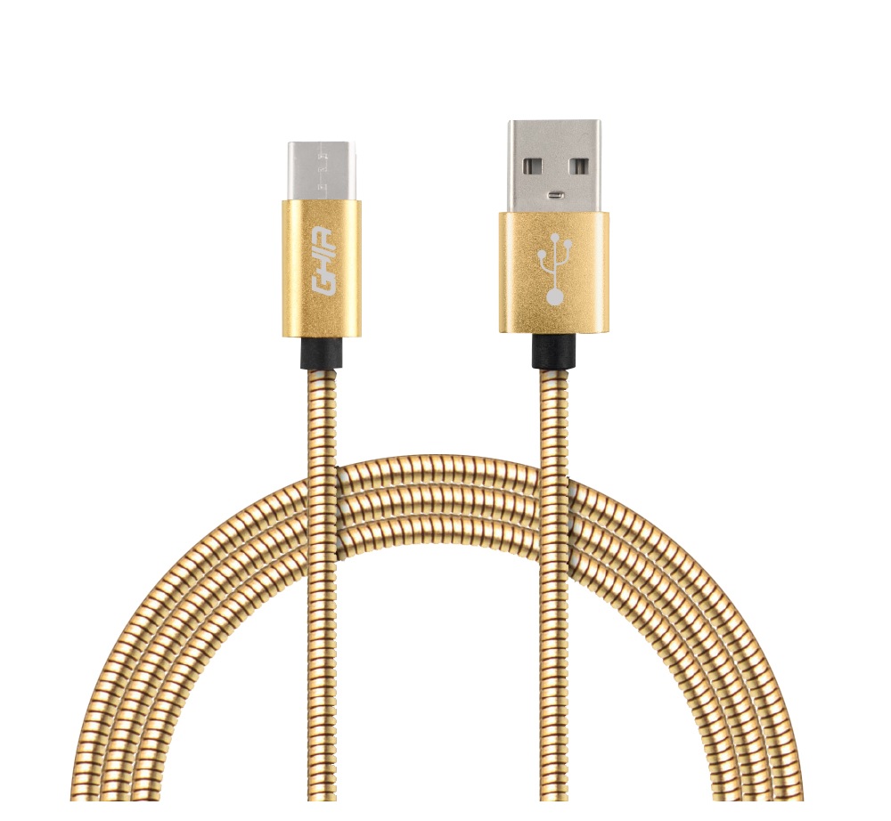 Cable de Datos / Cargador Micro USB a USB 2.0 de estilo tejido de 1 m