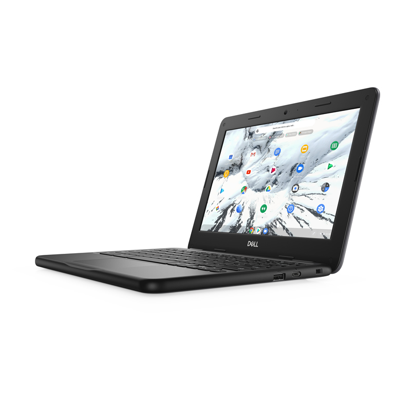 Laptop Dell Chromebook 3100 11.6" Intel Celeron N4020 Disco duro 32 GB Ram 4 GB Chrome Os Color Negro