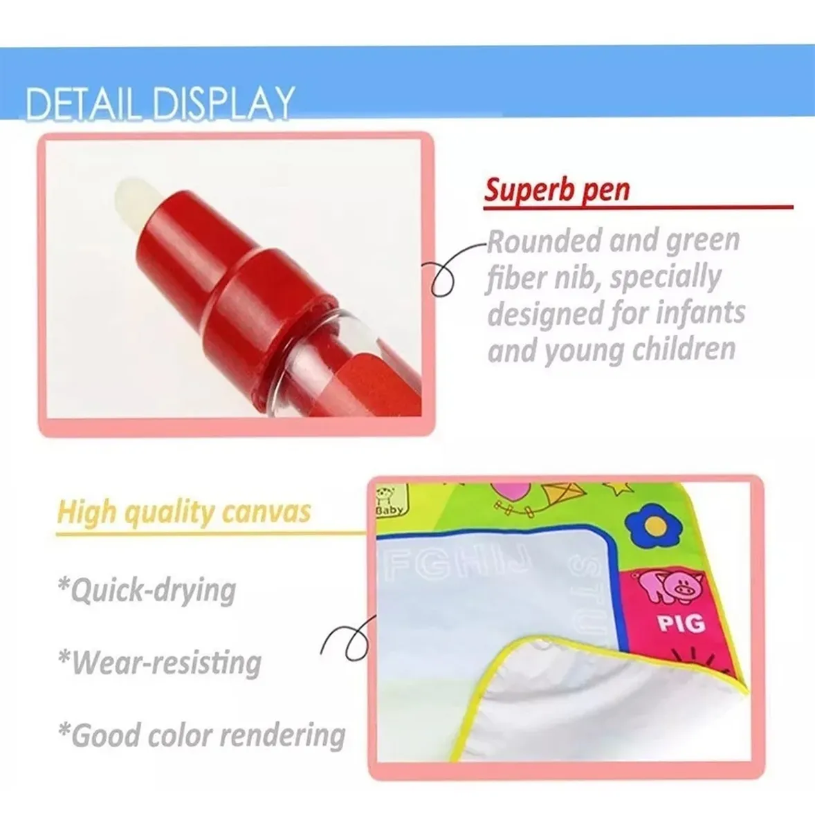 Tapete Para Dibujar Plumon De Agua Aquadoodle