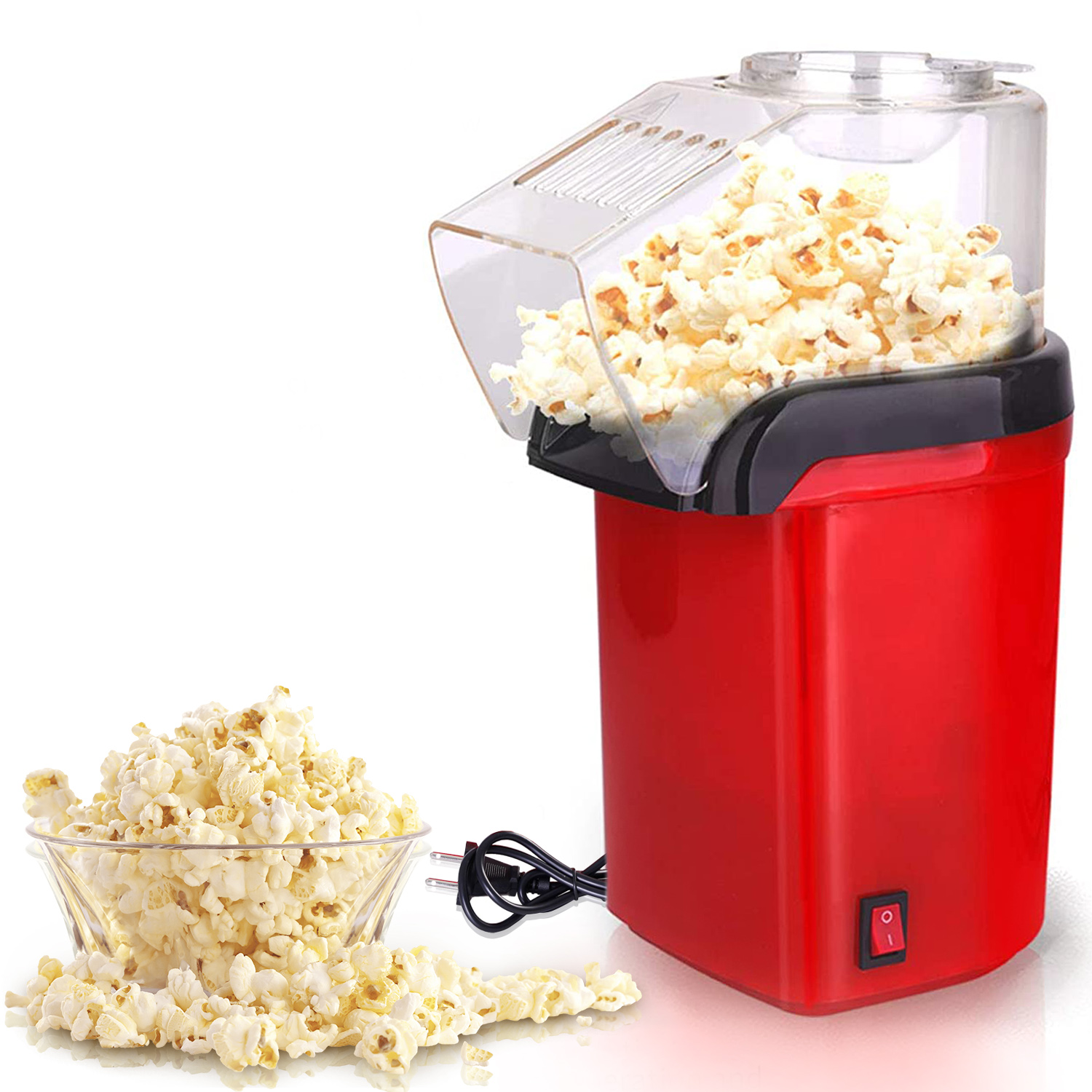 Maquina Palomitas De Maiz Caliente Para El Hogar 120v 1200w 