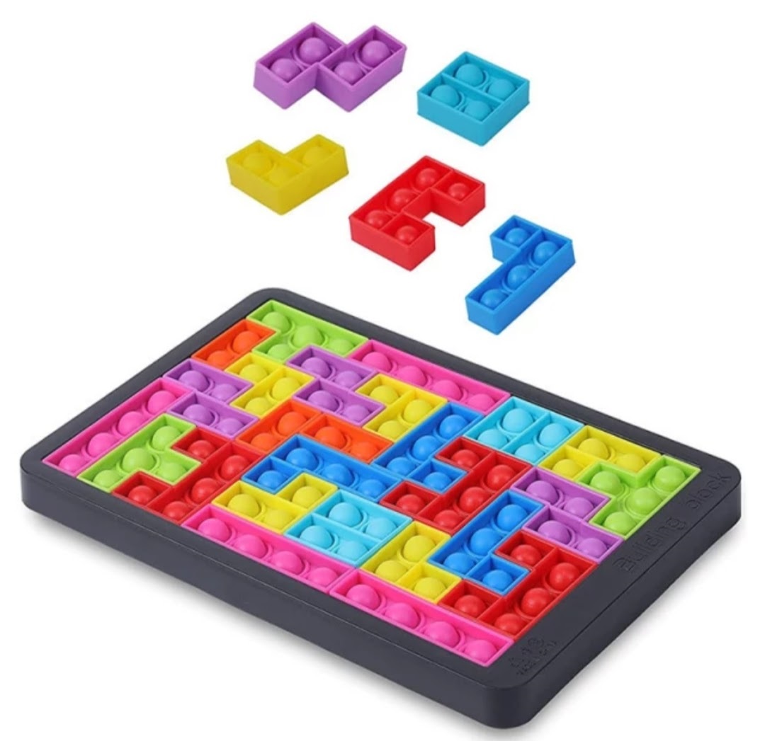 Puzzle Rompecabezas Tetris Pop It Juguete Educacional Nov24.store