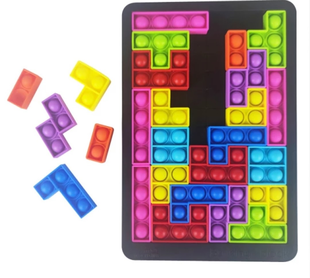 Puzzle Rompecabezas Tetris Pop It Juguete Educacional Nov24.store