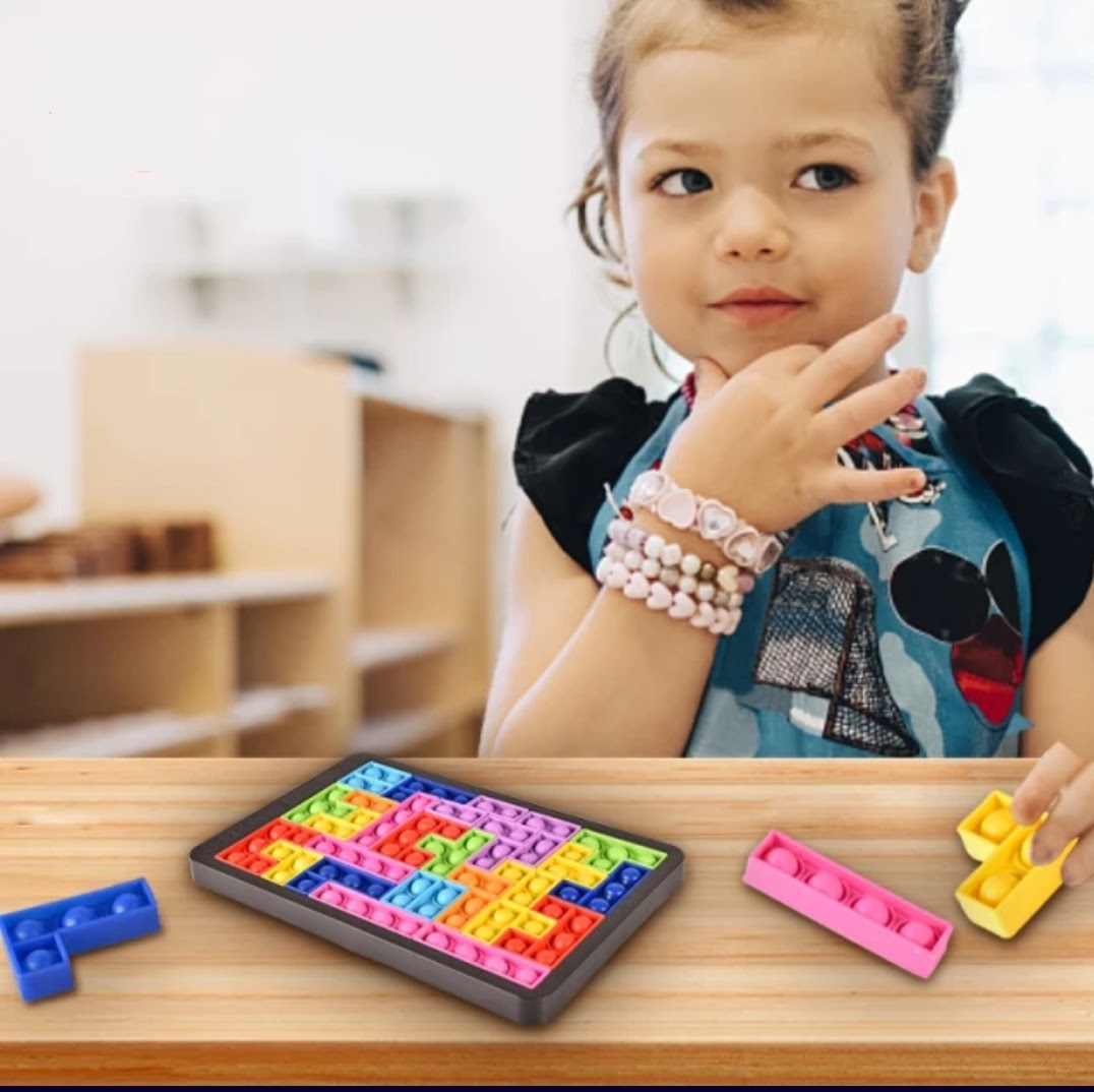 Puzzle Rompecabezas Tetris Pop It Juguete Educacional Nov24.store