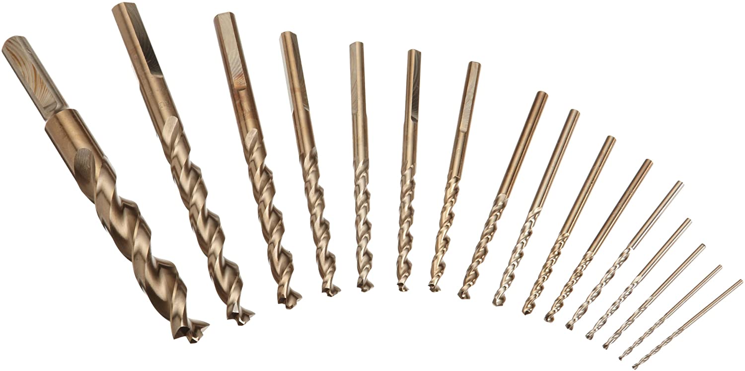 Set De 16 Brocas Hss Dewalt Dw1956