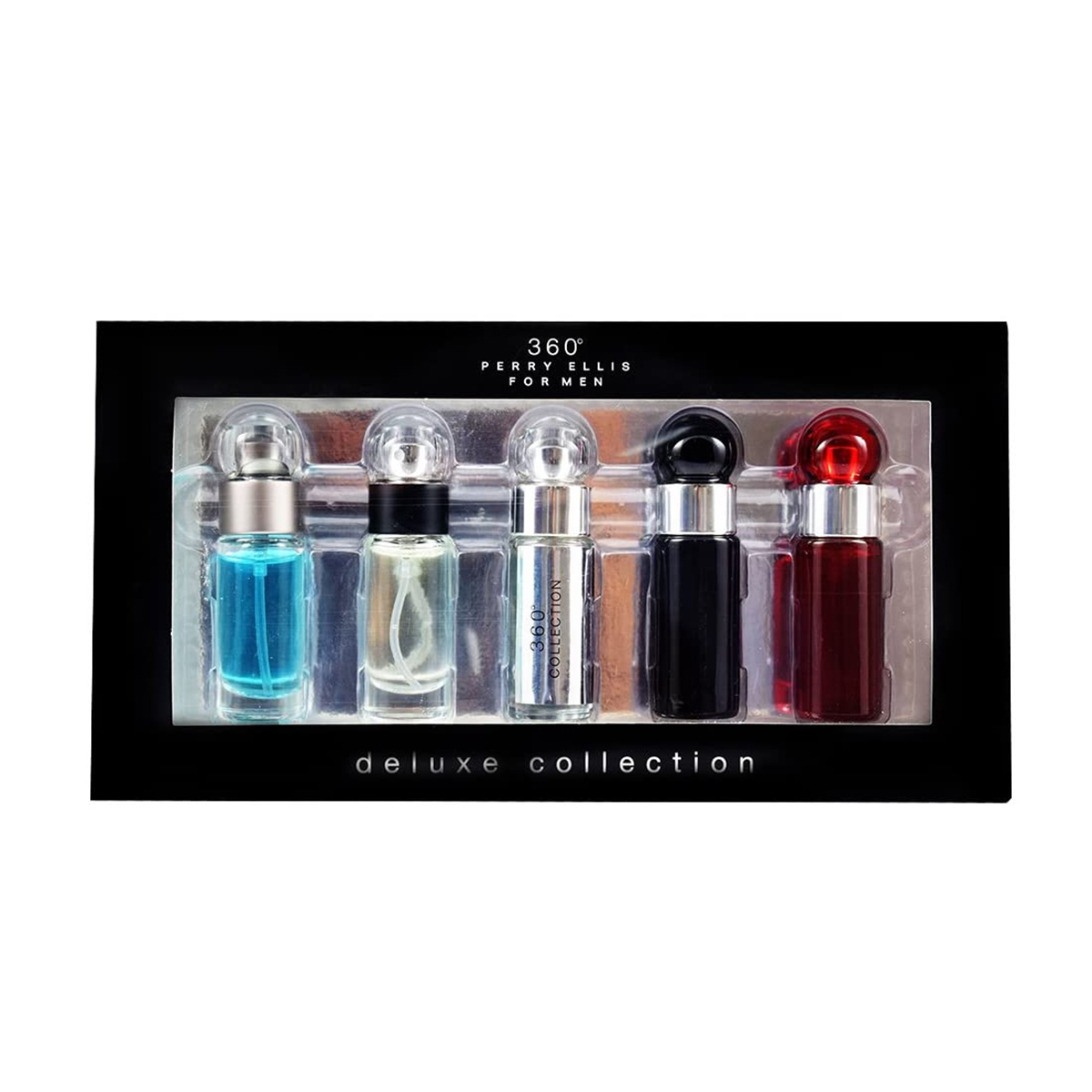 PERRY ELLIS 360 DELUXE COLLECTION 5 PIEZAS 7.5ML C/U