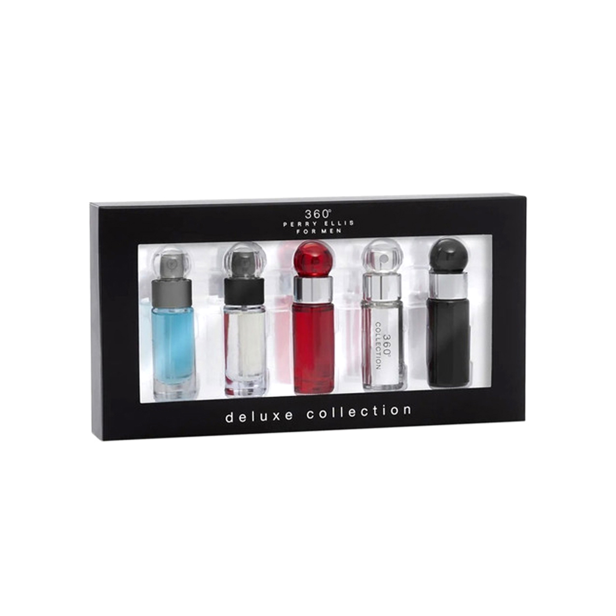 PERRY ELLIS 360 DELUXE COLLECTION 5 PIEZAS 7.5ML C/U