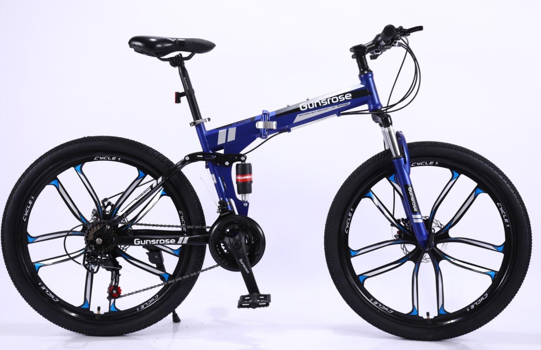 Bicicleta de salto articulable, Naranja, GUNSROSE