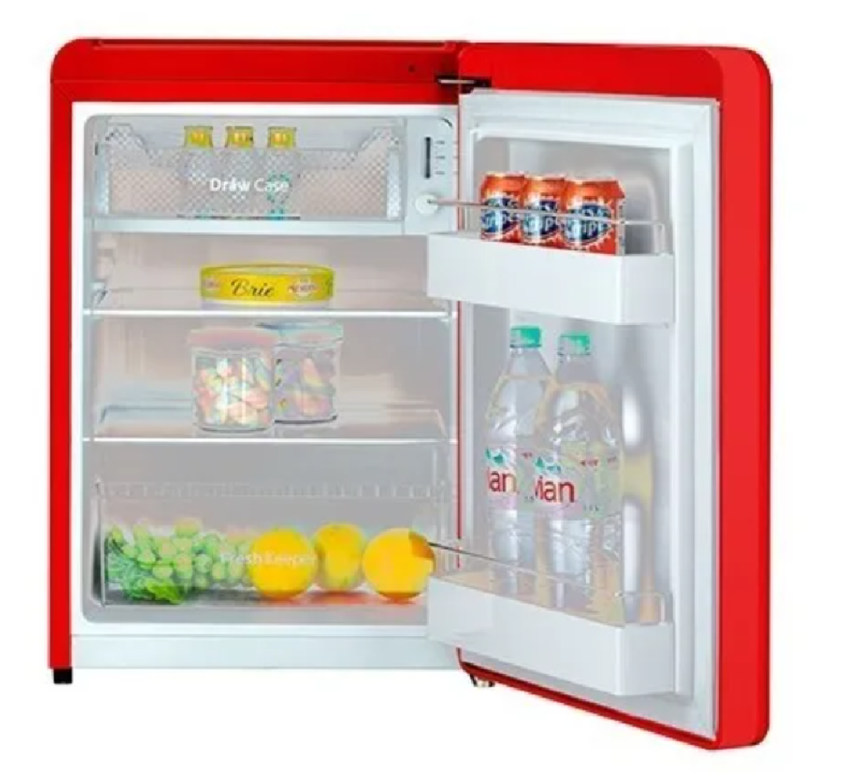 Refrigerador Frigobar Daewoo 2.8p3 Fr-102 Rojo 80L 110v