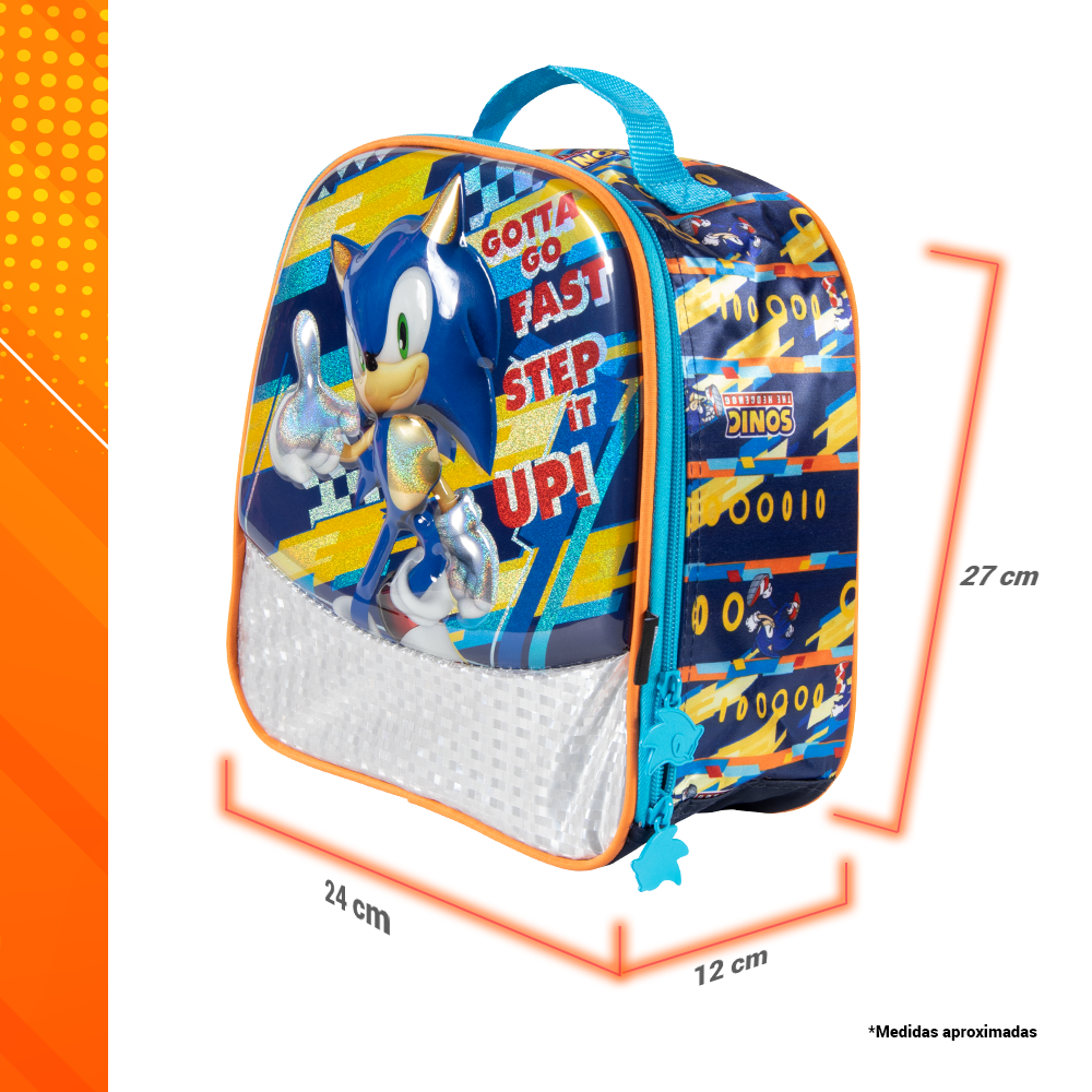 Lonchera Infantil Escolar Original Sonic