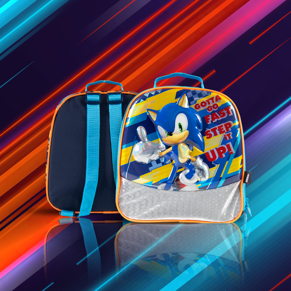 Lonchera Infantil Escolar Original Sonic