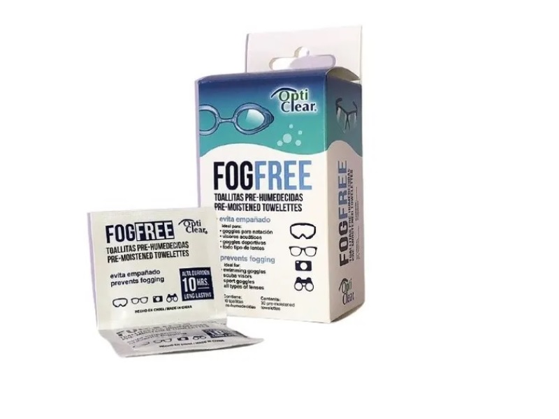 Toallitas Antiempañantes Para Lentes, Fogfree Opticlear