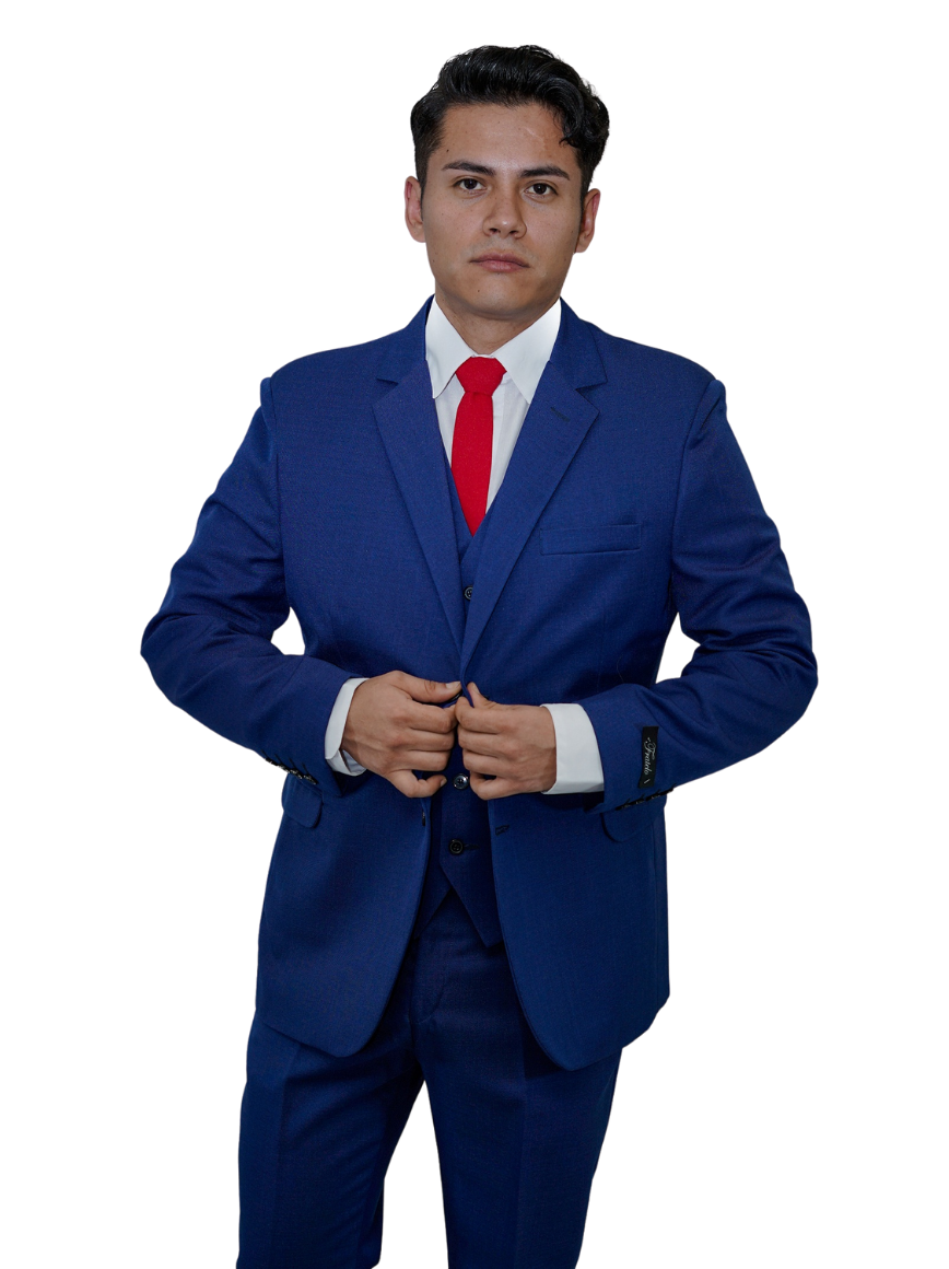 Traje Azul Cobalto para Adulto