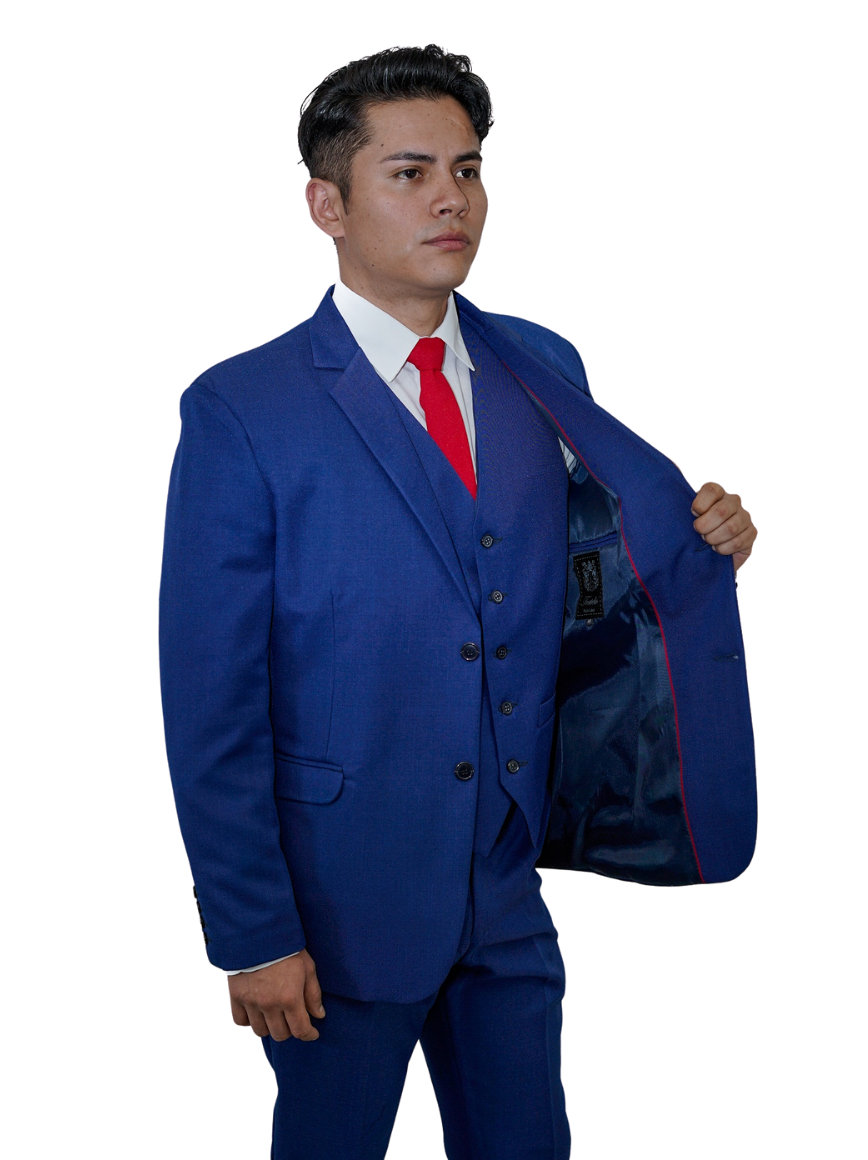 Traje Azul Cobalto para Adulto
