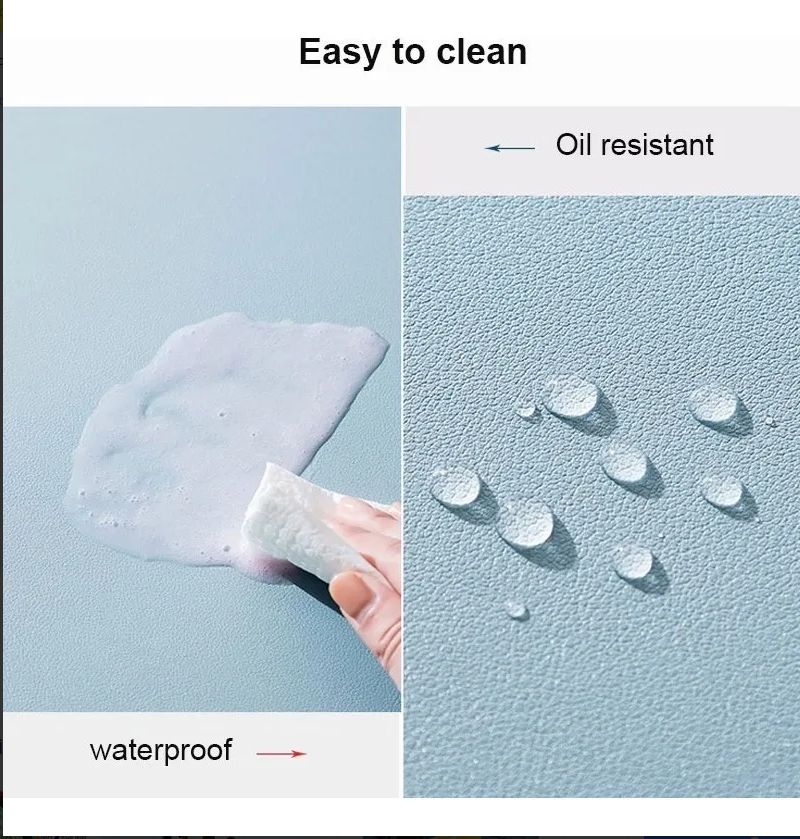 Alfombrilla Para Mouse Pad Extra Grande 80x40 Cm Azul