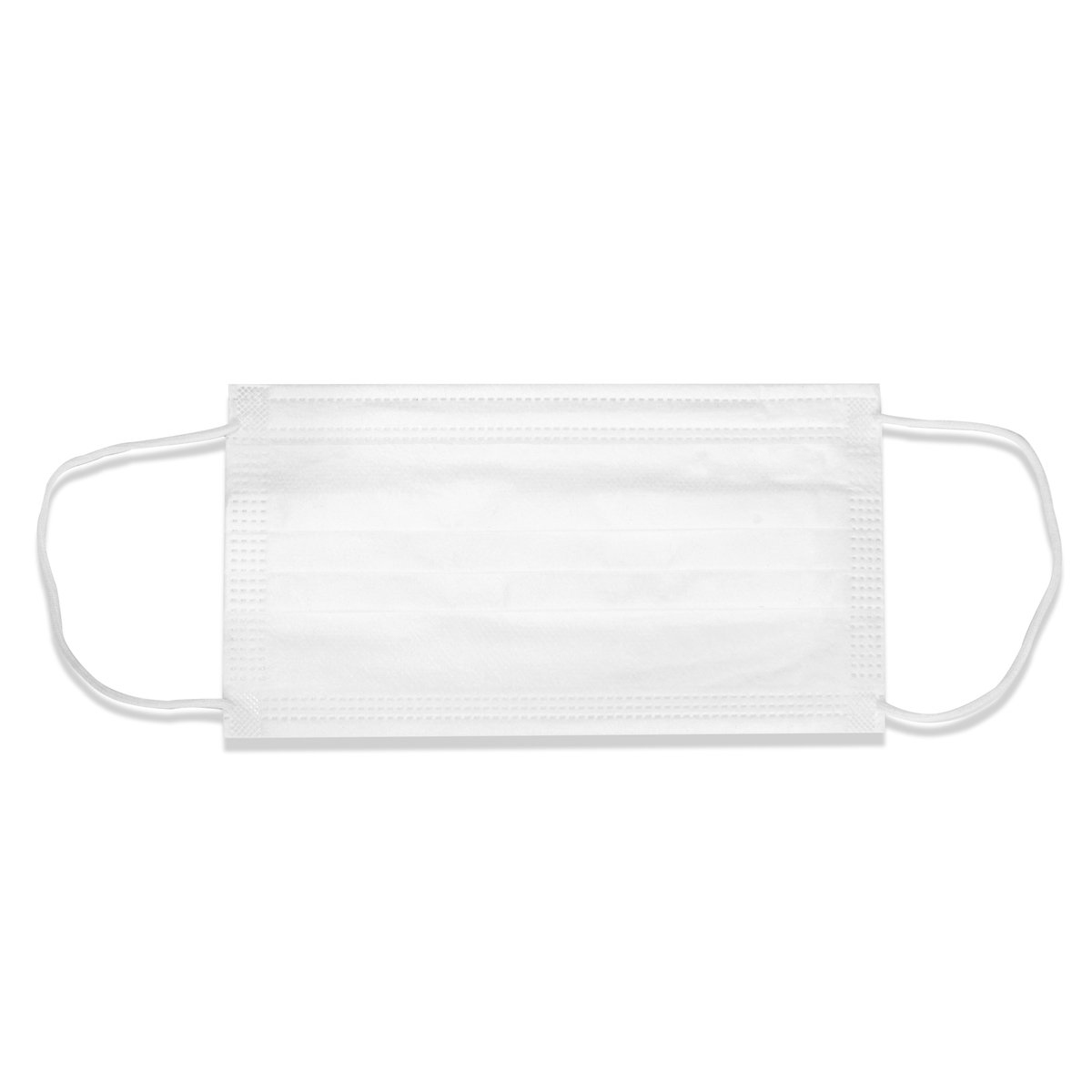 200 Cubrebocas Tricapa Quirúrgico 99% De Filtración Blanco