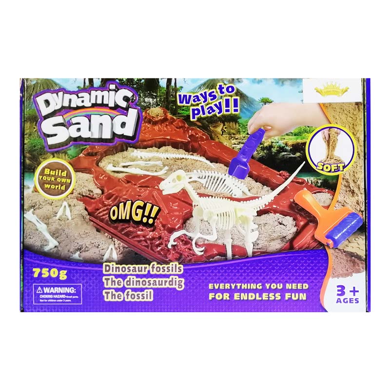 Arena Mágica Moldea Magic Sand Niños Dinosaurios Fosil 251706