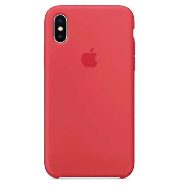 Case iPhone Rojo X/Xs Logo Funda Protector