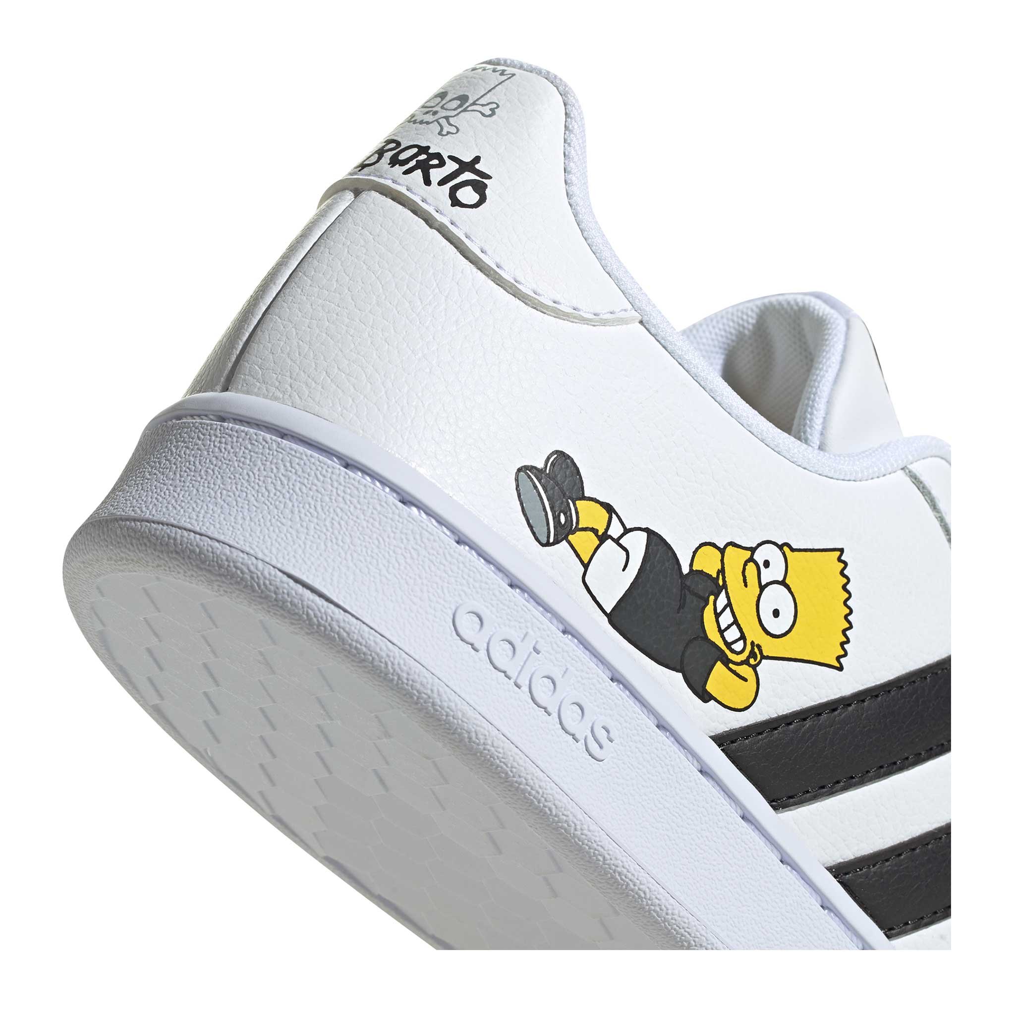 Tenis Adidas Grand Court x The Simpsons H02555