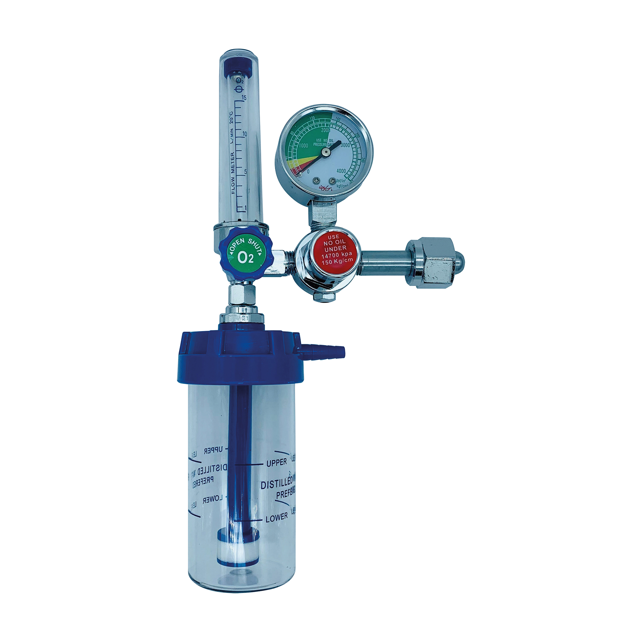 Tanque de Oxígeno 1,725 lts. con Set de Accesorios Incluidos