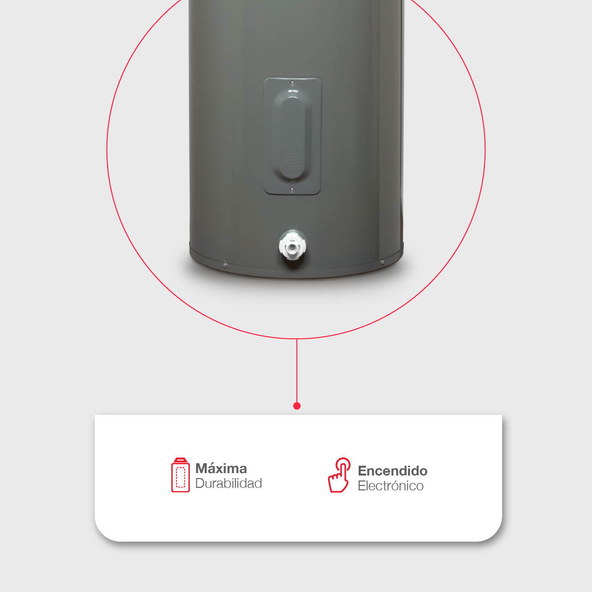 Calentador de Agua Deposito Electrico Rheem 152 Litros 220 V