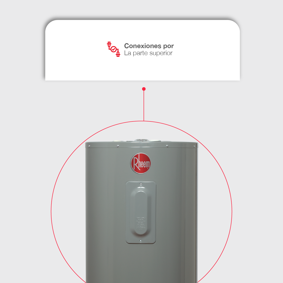 Calentador de Agua Deposito Electrico Rheem 152 Litros 220 V