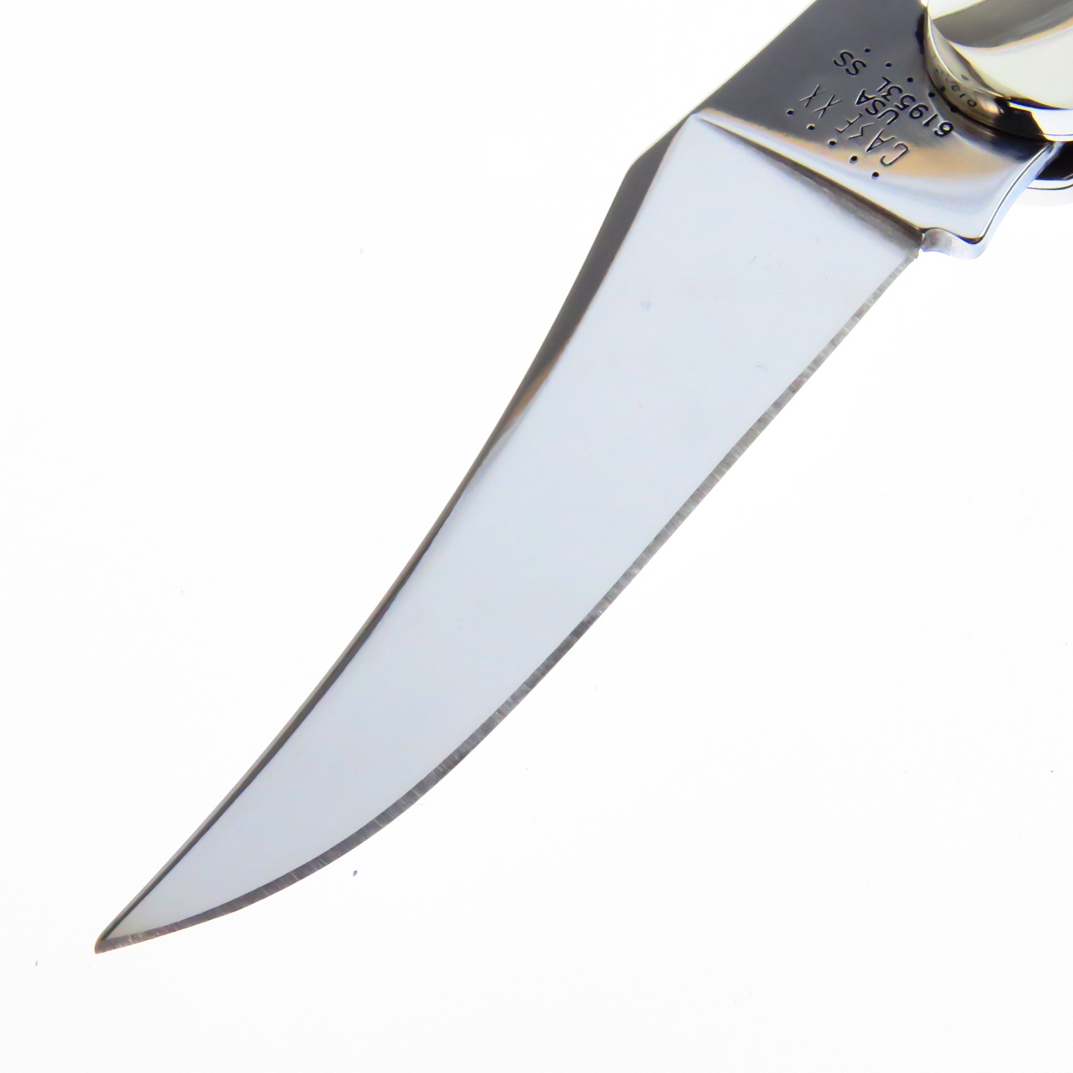 Ca260 Case Russlock Navaja Amber Hueso Resacado Con Seguro.