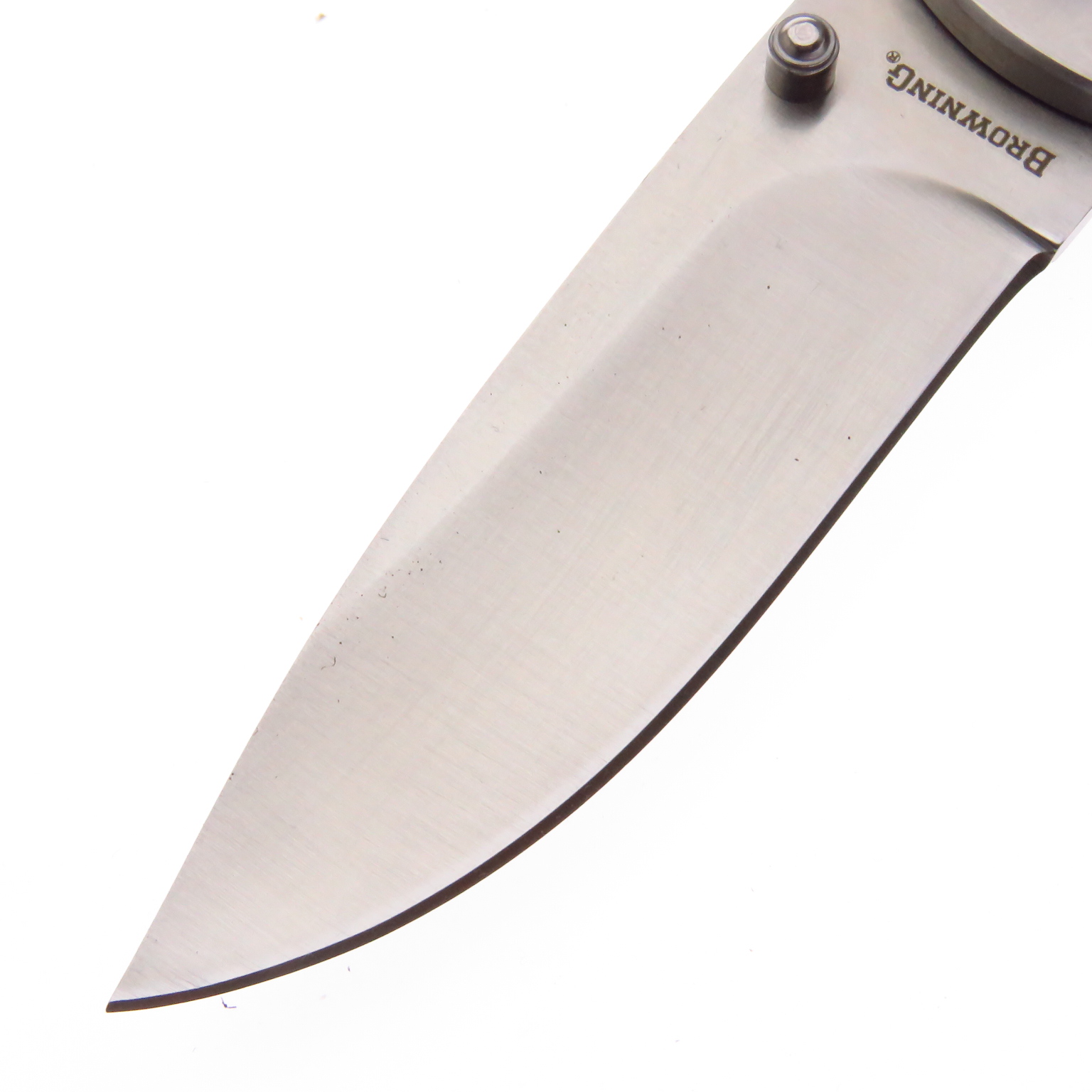 Br0033 Browning Navaja Linerlock Madera Con Clip