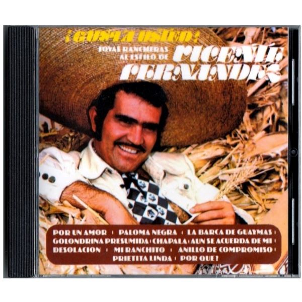 CD Joyas rancheras al estilo de Vicente Fernández