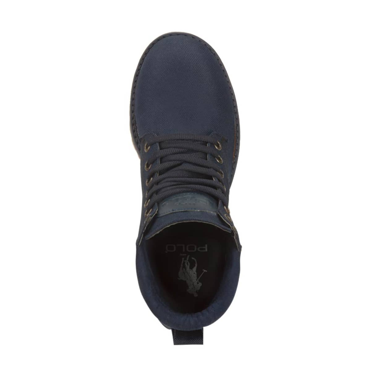 Botas tipo Hiker para mujer, marca HPC Polo, color azul marino, con ajuste de agujetas, mod. 1010859