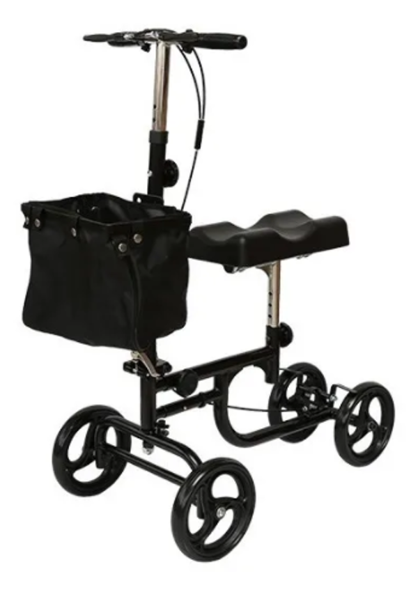 andadera para rodilla con canastilla