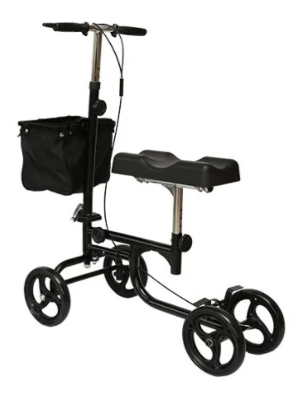 andadera para rodilla con canastilla