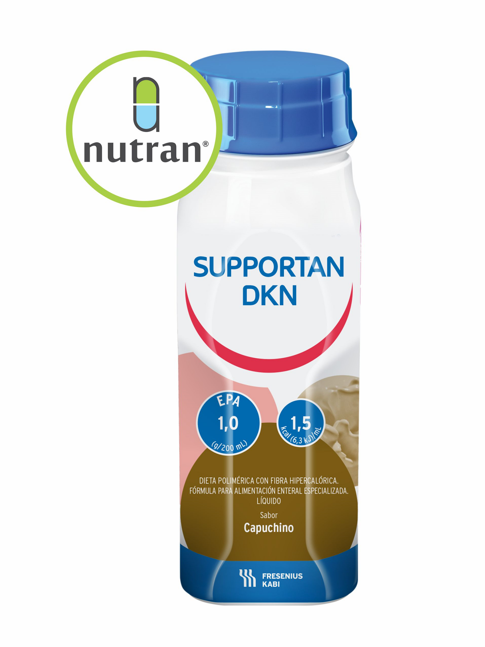 supportan Dkn Caja con 12 pzas sabor capuchino