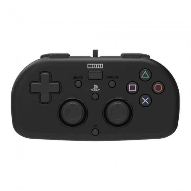 Control mini Gamepad alambrico PS4 Negro